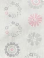 抱き枕・授乳クッション|【日本製】モスリンガーゼ マルチクッション　抱き枕　授乳クッション|リースフラワーピンク